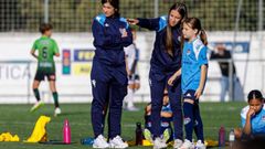 Zaira Fern&aacute;ndez y Aldara Gonz&aacute;lez dirigen al plantel alev&iacute;n de la escuela pontina