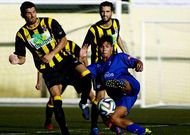 El Areas practic� una fuerte presi�n y provoc� en la segunda parte faltas como la de Rafita de la que naci� el �nico gol local. 