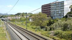 Los terrenos en los que se ubicar� el futuro parque se encuentran entre el trazado de la v�a del tren paralelo a Jos� Malvar y la trasera de los edificios de Ernesto Caballero