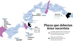 Playas muy frecuentadas de Galicia carecen de socorristas en verano