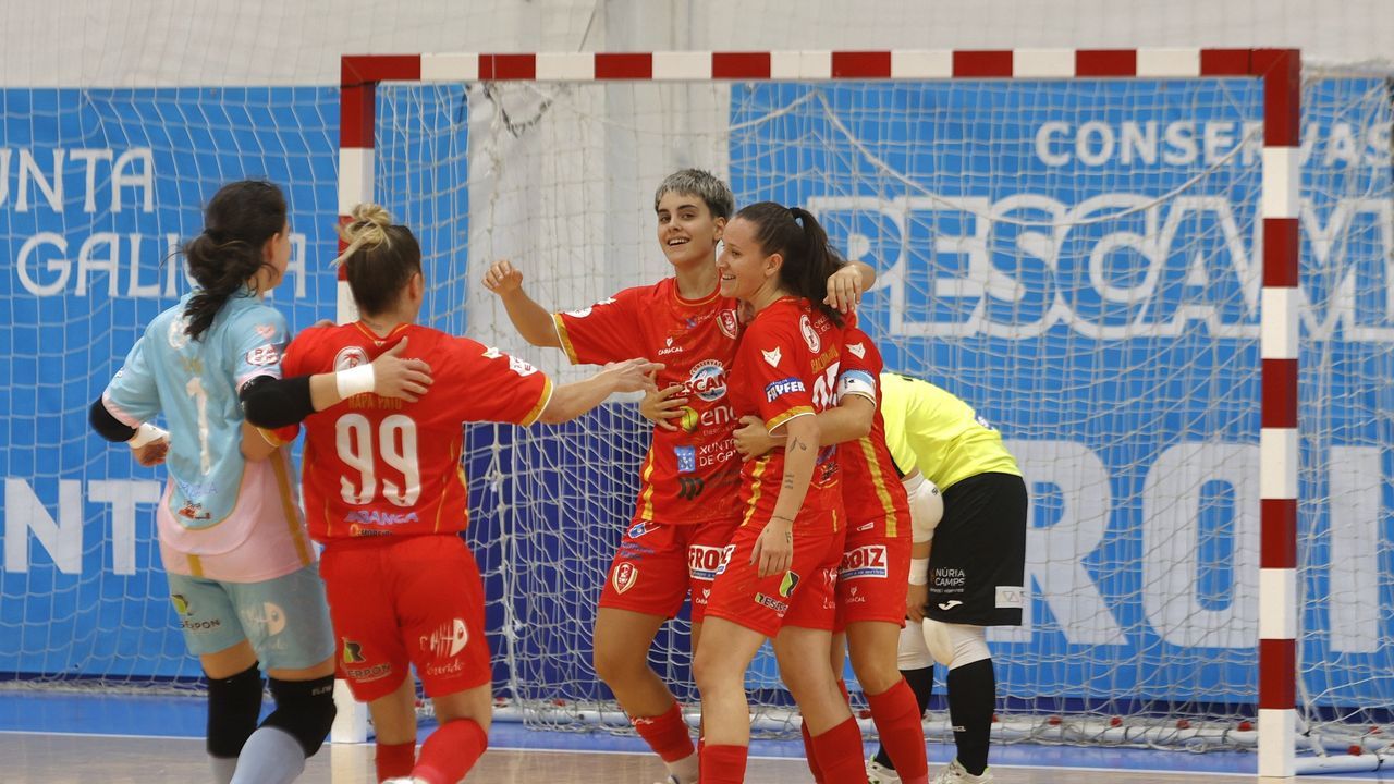 El Poio Pescamar, apisonadora goleadora en el inicio de liga (6-0)