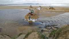 Medio Ambiente cierra ahora la laguna de A Frouxeira