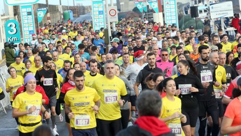 Salida de la carrera Sin-Son 10K de Portosn 2024