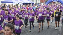 Participantes en la carrera Pola Igualdade de Nar�n