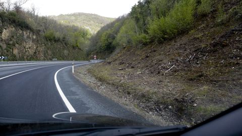 Las laderas del tramo de Doncos a Pedrafita estn limpias