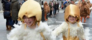 Las gallinas y los pollitos de Meis consiguieron el segundo premio de la categor�a de grupos. 
