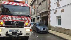 Imagen de archivo de una intervenci�n de los bomberos de Ribeira