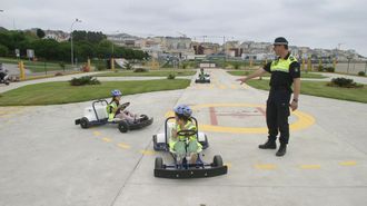 Foto de archivo del parque infantil de educaci&oacute;n vial de Foz