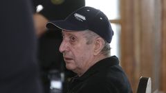 Aniceto Rodr�guez durante el juicio por el asesinato de su esposa