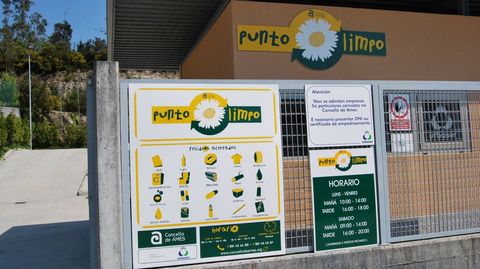 El punto limpio de Ames se sit�a en el parque empresarial Novo Milladoiro