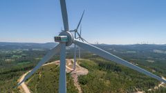 Imagen de archivo de un parque e�lico