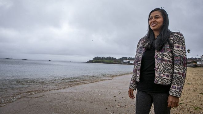 Jenny Quijozaca se asent� definitivamente en A Pobra hace tres a�os