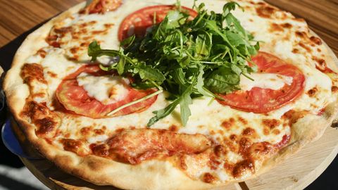 Las pizzas son una de las especialidades de A Fenda