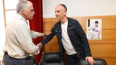 Toma de posesi�n del alcalde de Arz�a, Xo�n Xes�s Carril (BNG)
