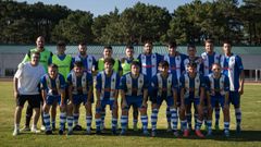 Trofeo Condesa de Fenosa entre el Puebla y el Pontevedra