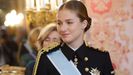La princesa de Asturias, Leonor, durante la celebracin de la Pascua Militar.