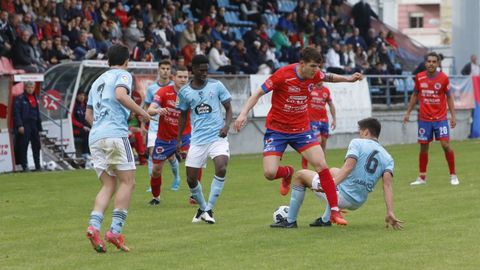 Ral Melo fue uno de los protagonistas de la victoria de la UD Ourense frente al Gran Pea.