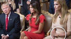 Ivanka no dud� en promocionar un brazalete de oro de 10.800 euros de su empresa de joyas en la primera entrevista concedida por la familia