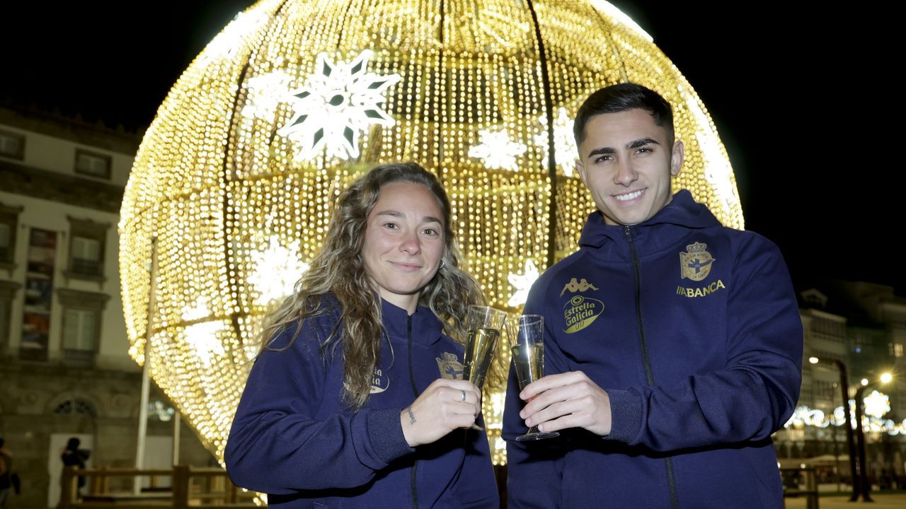 Yeremay y Ainhoa Marín brindan por un 2026 repleto de alegrías para el deportivismo