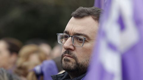 Manifestación por el Día de la Mujer en Asturias