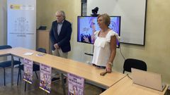 El subdelegado del Gobierno de Ourense y la jefa de la unidad Viog�n.