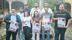 Miembros del ejecutivo noiés y representantes de la asociación presentaron las actividades del domingo