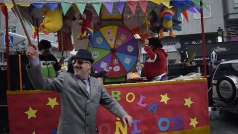 Desfile de entroido de Barbad�s por las calles de A Valenz�