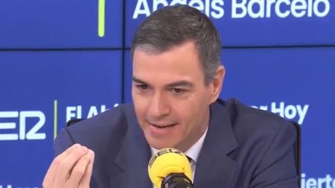 Pedro Sánchez, entrevistado por Àngels Barceló, en el 2024