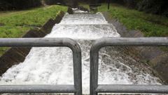 El embalse de O Con al m�ximo de su capacidad