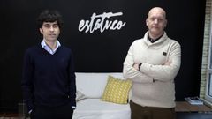 Jes�s Blanco y Juan Granados, responsables de la agencia de m�rketing Estati.co.