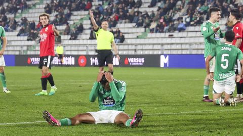 Edgar Pujol es uno de los defensas del Racing de Ferrol