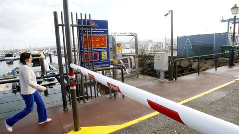 Imagen de archivo del puerto de Sada