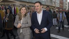 Una visita del presidente de la Deputaci�n a Vimianzo, junto a la alcaldesa