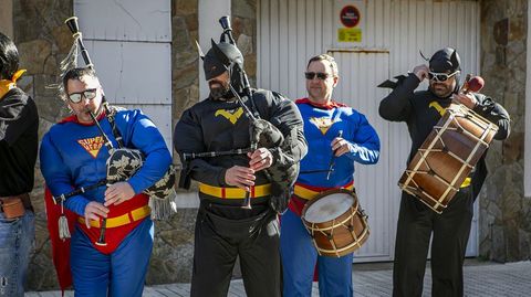 Matraquillada para despedir al Farruco en Cabo de Cruz (Boiro)