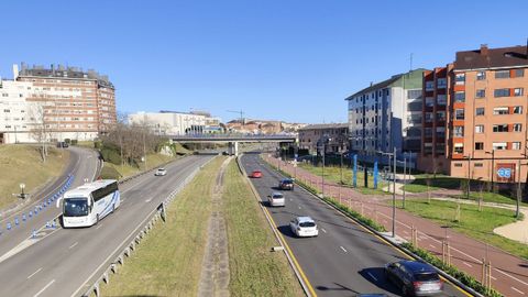 Entrada a Oviedo por la A-66
