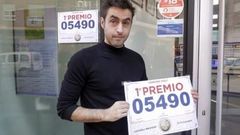 Carlos vendi� un d�cimo del gordo de la loter�a de Navidad