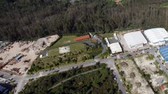 La parcela que sirve de base a los helic�pteros de Medio Rural en el pol�gono de O Campi�o acoger� una base log�stica de los servicios de extinci�n de incendios