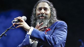 Diego El Cigala durante un concierto en Vilagarcía en el 2018