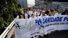 Protesta en el Chuac