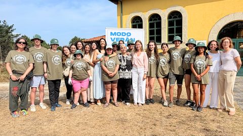 Lara del Carmen Meneses, Mar�a Jos� Sampedro y Carmen P�rez participaron en una sesi�n de clausura en la que tambi�n estuvo Esther Vidal.