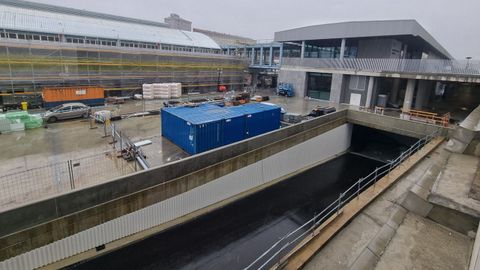 La parte de la intermodal correspondiente a la terminal de buses y al aparcamiento subterr�neo ya est� concluida