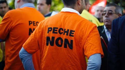 Manifestaci�n contra el cierre de Alcoa en A Coru�a
