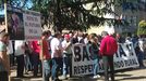 Protesta en Oviedo de los ganaderos, que se defienden de las cr�ticas por el lobo y los incendios.Protesta en Oviedo de los ganaderos, que se defienden de las cr�ticas por el lobo y los incendios