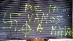 Pintadas nazis en Gij�n