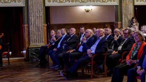 Acto del Colegio Médico de Lugo en el Círculo das Artes con motivo de sus 125 años 