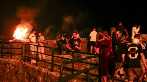 Celebracin del San Juan en Palmeira