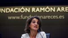 La ministra de Transici�n Ecol�gica, Teresa Ribera