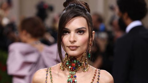 Emily Ratajkowski, en la Met Gala