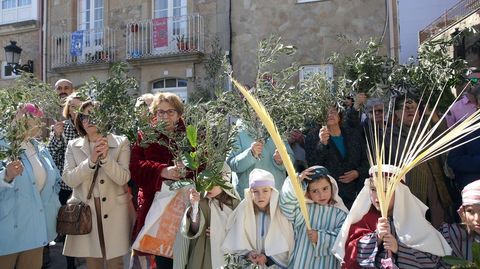 Domingo de Ramos en O Caramial (A Pobra)