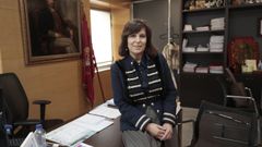 Mari�a Gueimunde defiende la prioridad de mejorar los servicios municipales